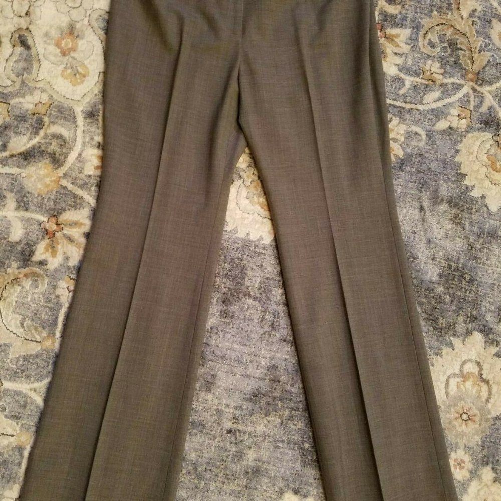 New with Tags Michael Kors 100% Wool pants trousers slacks woman size 14 Gray
